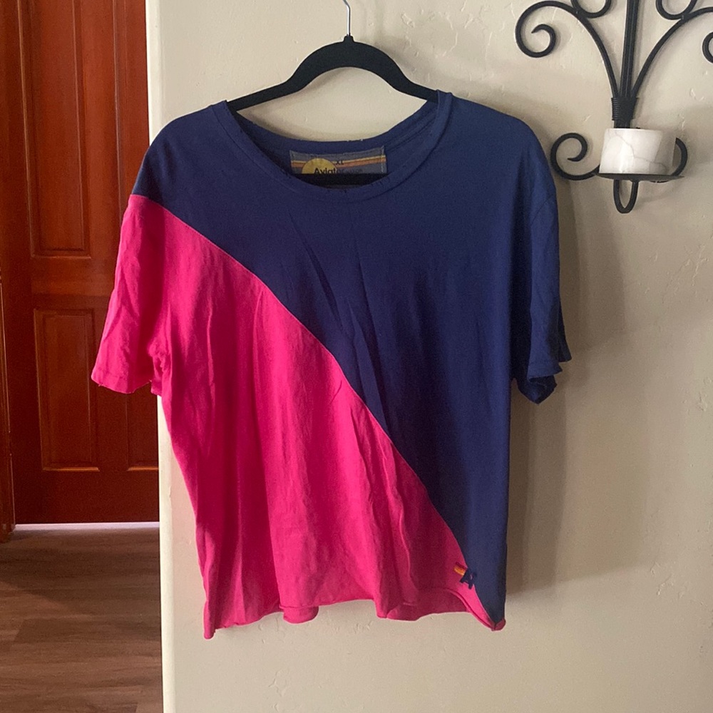 Aviator nation boyfriend glider tee size xl